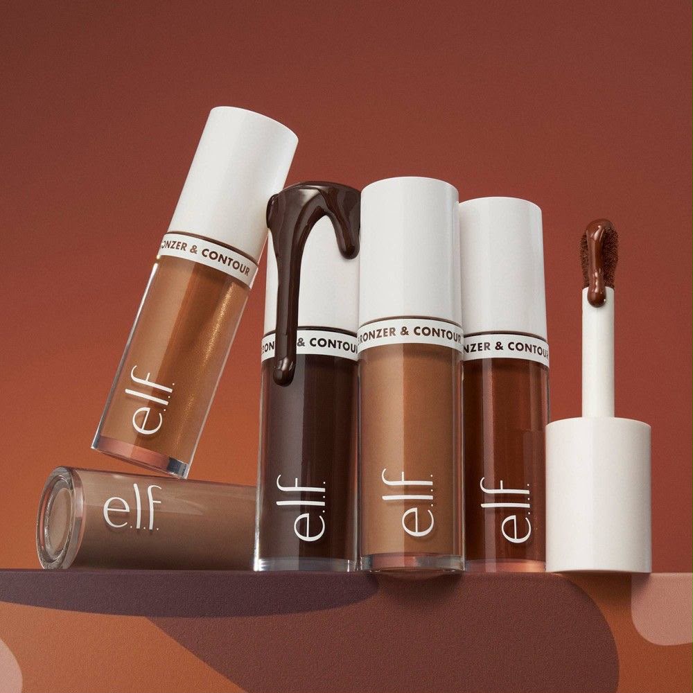 ELF CAMO LIQUID BRONZER& COUNTOUR #8